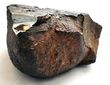 MYSTERIOUS PURE IRON ROCK MIRROR SURFACE 11 LBS. METEORITE ?? NATIVE IRON ?? picture