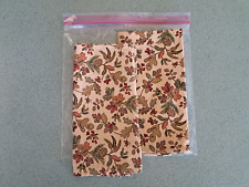 Longaberger Autumn Path Napkins set of 2 NEW in bag picture