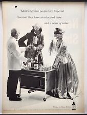 1960 Hiram Walker's Imperial Whiskey Vintage Print Color Ad picture