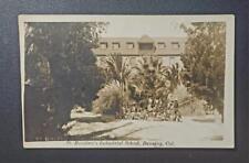 POSTCARD RPPC St. Boniface's Industrial Indian School Banning,Ca. picture