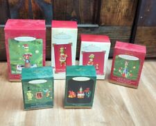 Lot Of 6 Hallmark Keepsake Dr. Seuss How The Grinch Stole Christmas Ornaments picture