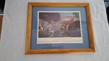 Civil War Framed Picture Capture Of Atlanta Sept 2 1864 By Union General Sherman picture