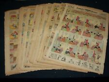 1932-1934 NASHVILLE BANNER COLOR COMICS FRONT PAGES LOT OF 74 - NTL 82K picture