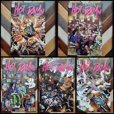 HOT DAMN #1-5 (IDW 2016) High Grade COMPLETE SERIES Set of 5 By Ferrier & Ramon picture