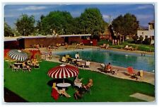 c1960 New Glamorous Swimming Pool Hotel Pool Las Vegas Nevada Vintage Postcard picture