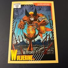 Wolverine 1991 Superheroes Marvel Impel Card #50 picture