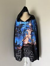 NWOT Black Milk Clothing Star Wars A New Hope Poster Art Fleece Lined Hoodie 2XL picture