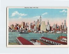 Postcard Skyline New York City New York USA picture