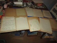 1930's Cornell University Student Thesis Notes on Fish Studies Conservation 5lbs picture