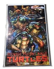 TMNT #1 IDW Comic Signed By Sajad Shah c/w C.O.A  picture
