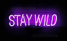 Stay Wild Purple Acrylic 14