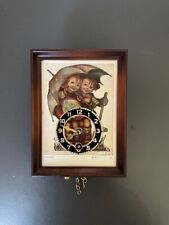 Vintage German Hummel Miniature Wall Clock Wind Up Untested picture