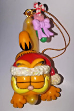 Vintage Garfield Sleeping on the Moon Ornament, 1996, EUC, Original Box picture