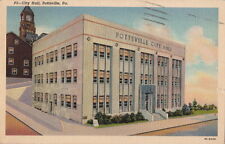 Postcard City Hall Pottsville PA 1942 picture