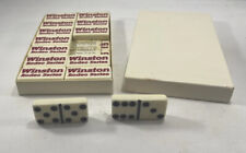 Vintage 1984 Winston Rodeo Series Dominos Set w/ Box picture