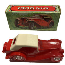 VTG AVON Collectible  - 1936 MG Red Car Blend 7 After Shave. Half Full picture