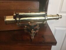 A SUPERB ANTIQUE MAHOGANY BOXED THEODOLITE BY ,REYNOLDS OF BIRMINGHAM. picture