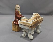 Vintage late 1940s Piano or Harpsichord Ceramic Figure ~Made in Occupied Japan picture
