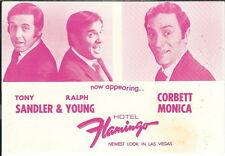 MA-070 Hotel Flamingo, Las Vegas, NV, 1970's Now Appearing Postcard Tony Sandler picture