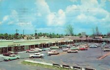 Oceanside Shopping Center Pompano Beach Florida FL Old Cars 1965 Postcard picture