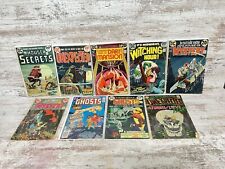 Lot Of 9 DC Horror Comics Secrets Dark Mansion Ghost Unexpected Night Mystery picture