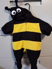 LITTLE WONDER BUBBLE BEE INFANT HALLOWEEN COSTUME 0-3 MONTH ONE PIECE PLUSH picture