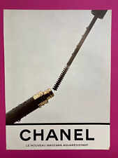 1983 Chanel Advertising Beauty Makeup Mascara Retro Paris Vintage Collection picture
