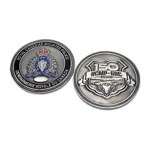 Canada RCMP-GRC 150 Anniversary Police Challenge Coin Mounted 1.75