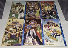 RAVE MASTER Manga Lot English First Edition 2003 Vol 1 2 3 4 5 6 TokyoPop RARE picture