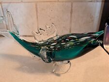 Stunning glass hand blown fish picture