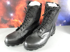 ROTHCO GI TYPE MILITARY JUNGLE TACT BOOTS MENS SIZE 11W BLACK LEATHER CANVAS 8