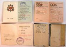 1930's Rare Old Vinatge Russian Soviet USSR Documents VLKSM COVER LENIN STALIN picture