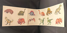Vtg 1987 Procorp for Weekly Reader Dinosaur Picture Fact Cards Ephemera picture