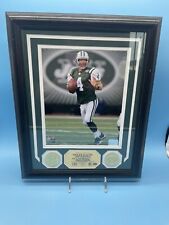 Brett Favre NY Jets-Two 24kt Gold overlay Medallions w/Photo, Limited Edition picture