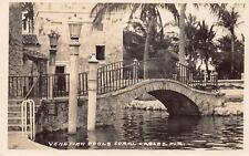 FL~FLORIDA~MIAMI~CORAL GABLES~VENETIAN POOLS~RPPC~C.1940 picture