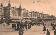 Vintage Postcard 1910's Ostende La Digue (vue du, Kursaal) Flemish Belgium picture
