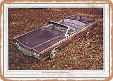 METAL SIGN - 1967 Lincoln Continental Convertible 2 Vintage Ad picture