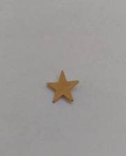 Small Gold Tone Star Tie Tack Lapel Pin picture
