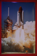 NASA Space Shuttle Challenger Exploration Missions Launch 1986 Poster 24X36 SHUT picture