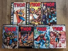 Essential: Thor Volume 1 2 3 4 5 6 7 Lot of 1-7 Marvel Comics  picture