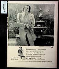 1948 Yardley Soap English Lavender Gay-Hearted Fragrance Vintage Print Ad 29154 picture