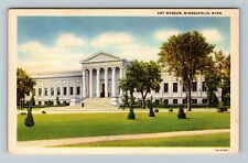 Minneapolis MN-Minnesota, Art Museum, Exterior, Vintage Postcard picture