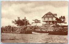 Postcard - Three Islands Colony - New Meadows River, Maine picture