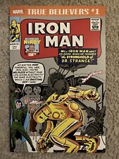 True Believers: Iron Man #1  Reprint Of Tales Of Suspense #40 #41 Jack Kirby 100 picture