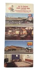 VINTAGE AL'S OASIS AND OASIS INN  CHAMBERLAIN OACOMA PANORAMIC SIZE picture