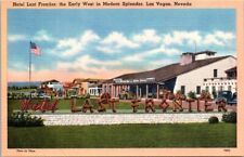 Las Vegas Nevada NV Hotel Last Frontier Casino Vintage Postcard Unposted Unused picture