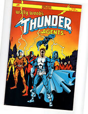 Wally Wood's Thunder Agents 1 (Deluxe Comics 1984) George Perez Art Very Fine + picture