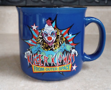 Killer Klowns From Outer Space Coffee Mug Cup Blue White Black 20oz picture