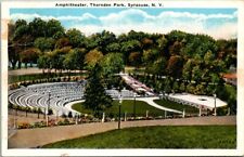 P1 Vintage New York Postcard  - Amphitheater Park - Syracuse picture