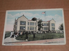 DUBOIS PA - 1916 USED POSTCARD - NEW HIGH SCHOOL - CLEARFIELD COUNTY picture